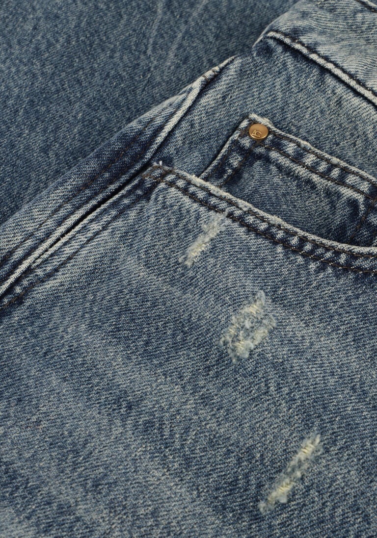 blauwe luisa cerano wide jeans 628806/4175