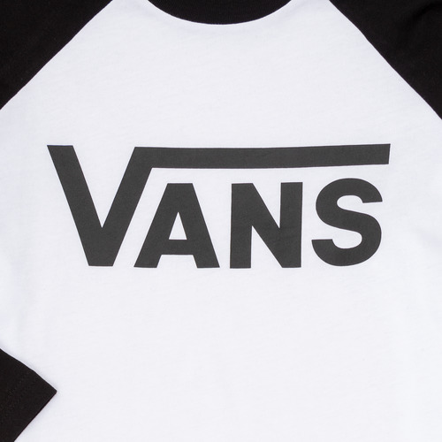 Vans - VANS CLASSIC RAGLAN - Noir / Blanc