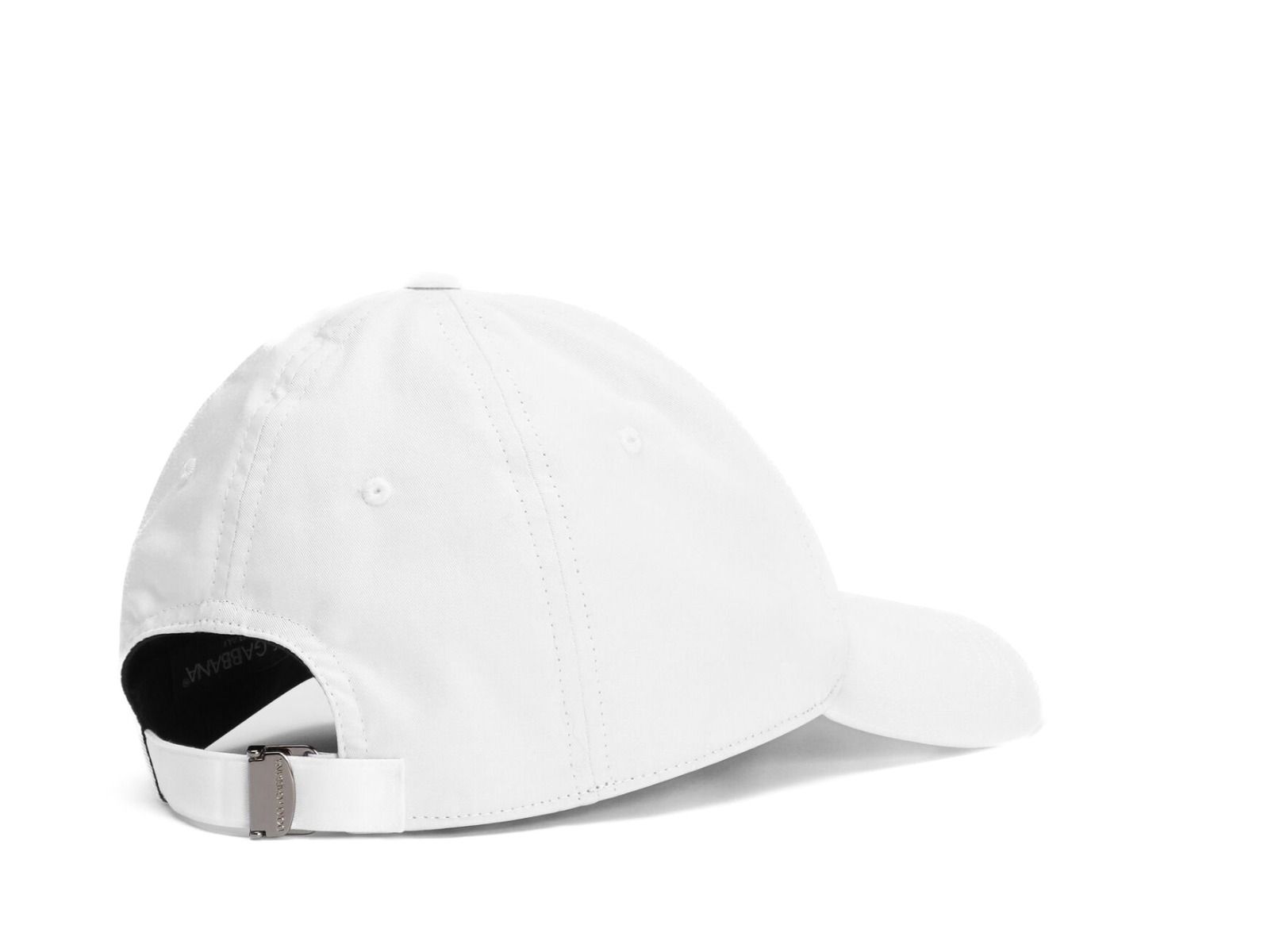 Dolce & Gabbana Cotton Baseball Cap With Branded Tag