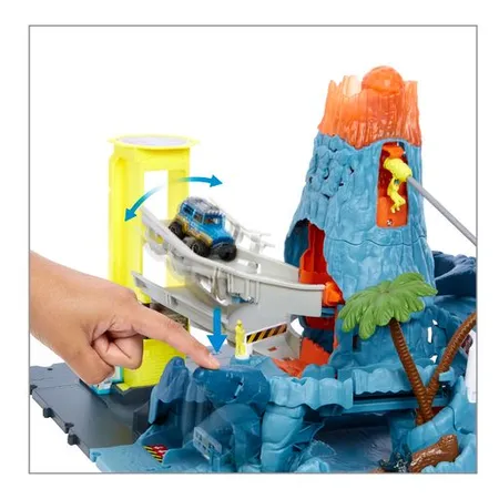 Matchbox Action Drivers Volcano Playset