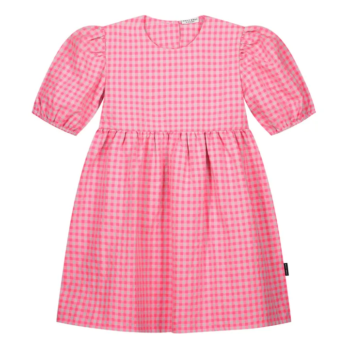 Daily Brat Robe Sassy Vichy | Rose fuschia