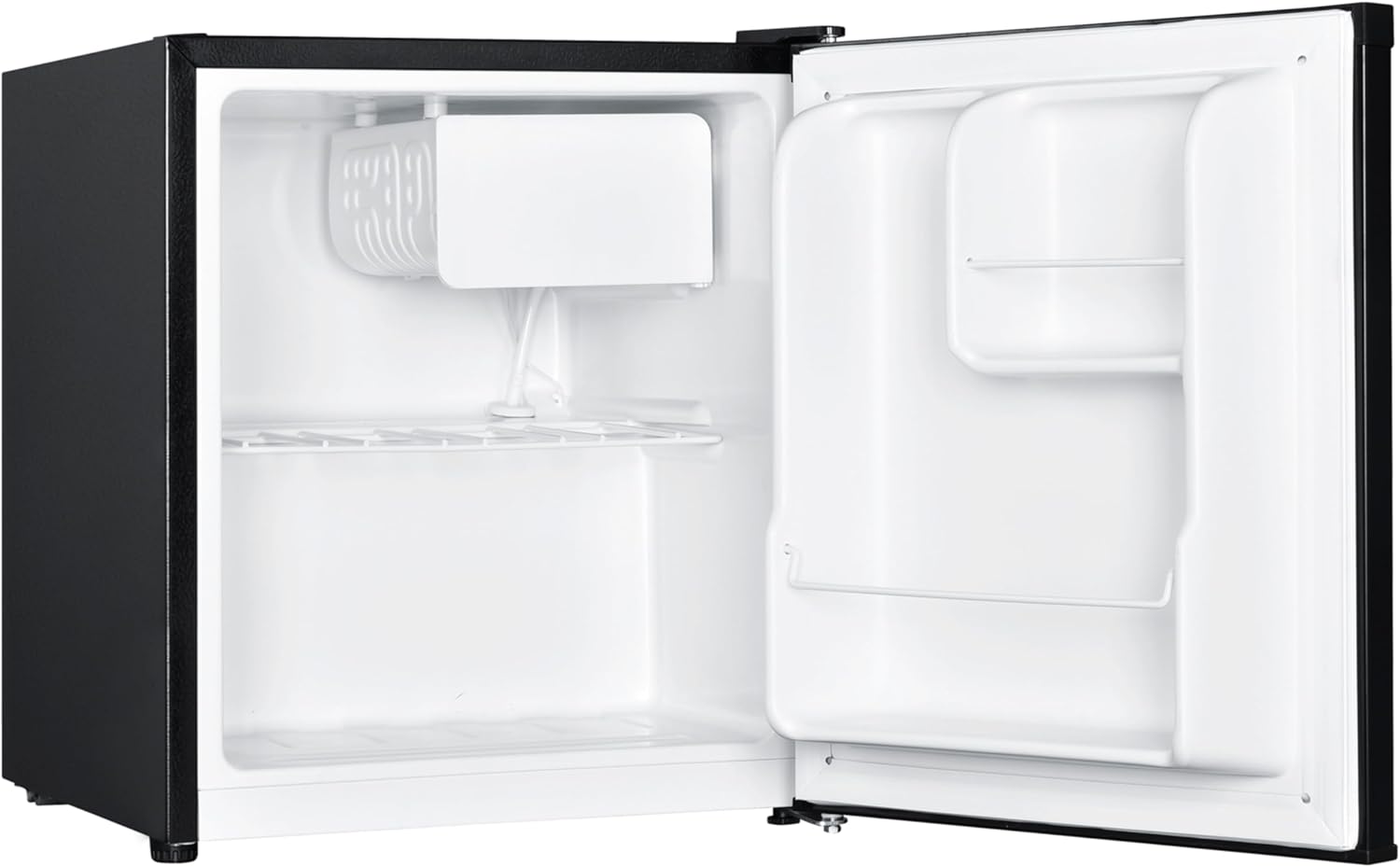 MEDION mini Kühlschrank mit Gefrierfach (klein, leise, 41L kleiner Kühlschrank für Büro Hotels Minibar Camping Gaming, Getränkekühlschrank, Speisen & Eis, Türanschlag wechselbar, MD37724) grau