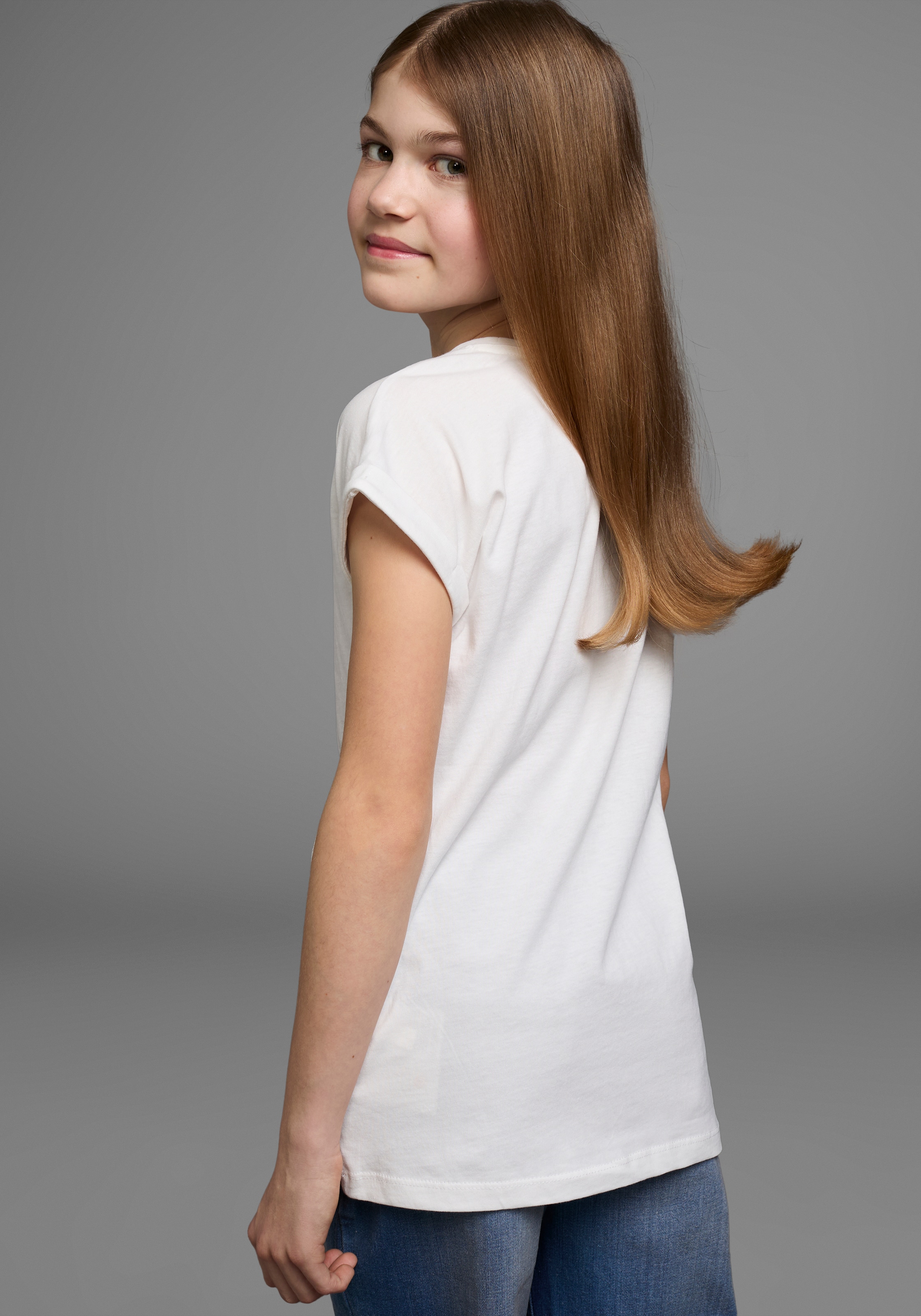 KIDSWORLD T-Shirt »NOT YOUR ERNST«, Kurzarm,  bedruckt,  Rundhalsausschnitt,  aus Baumwolle