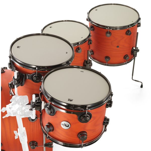 DW Lacquer Custom Oak Tangerine