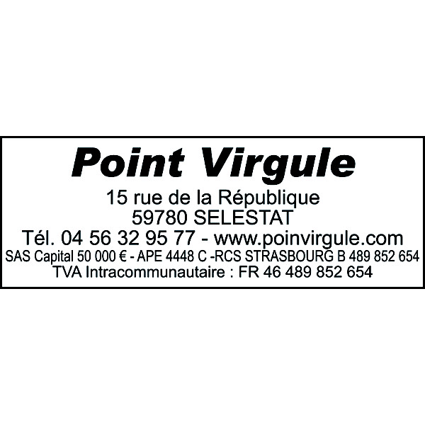 Option Signature pour tampons Trodat
