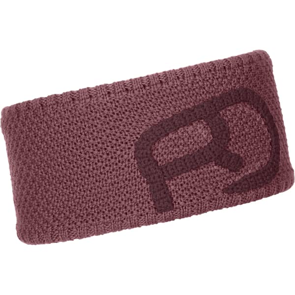 Bandeau ski ORTOVOX ROCK'NWOOL HEADBAND W MOUNTAIN ROSE