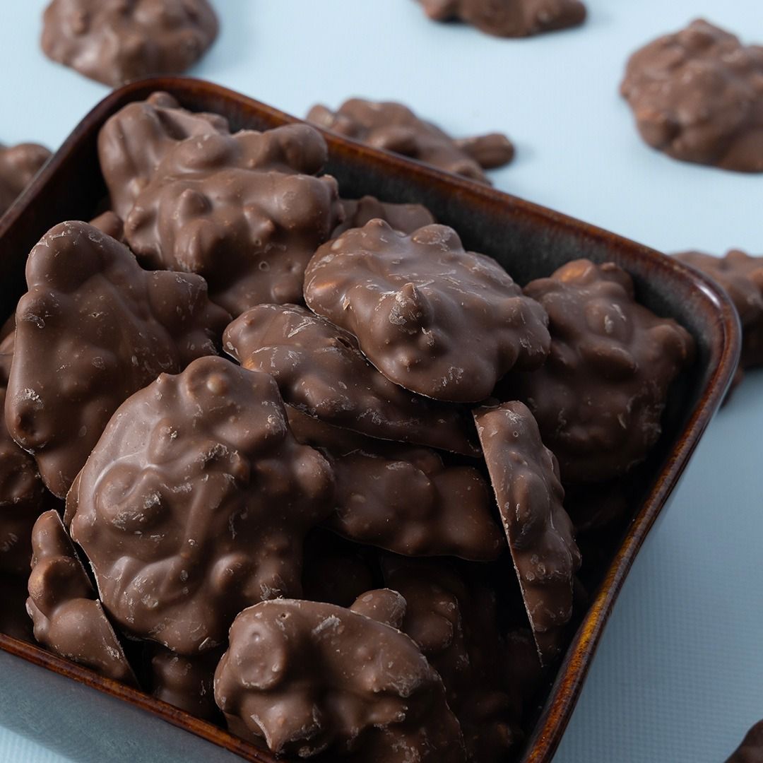 Ambachtelijke cookierotsjes melk