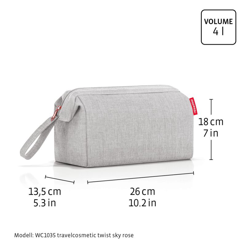 Trousse de Toilette TravelCosmetic 4L Leo Macchiato