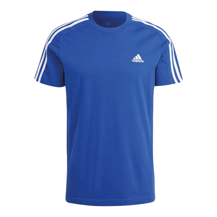 Adidas Essentials Single Jersey 3-Stripes Shirt Heren
