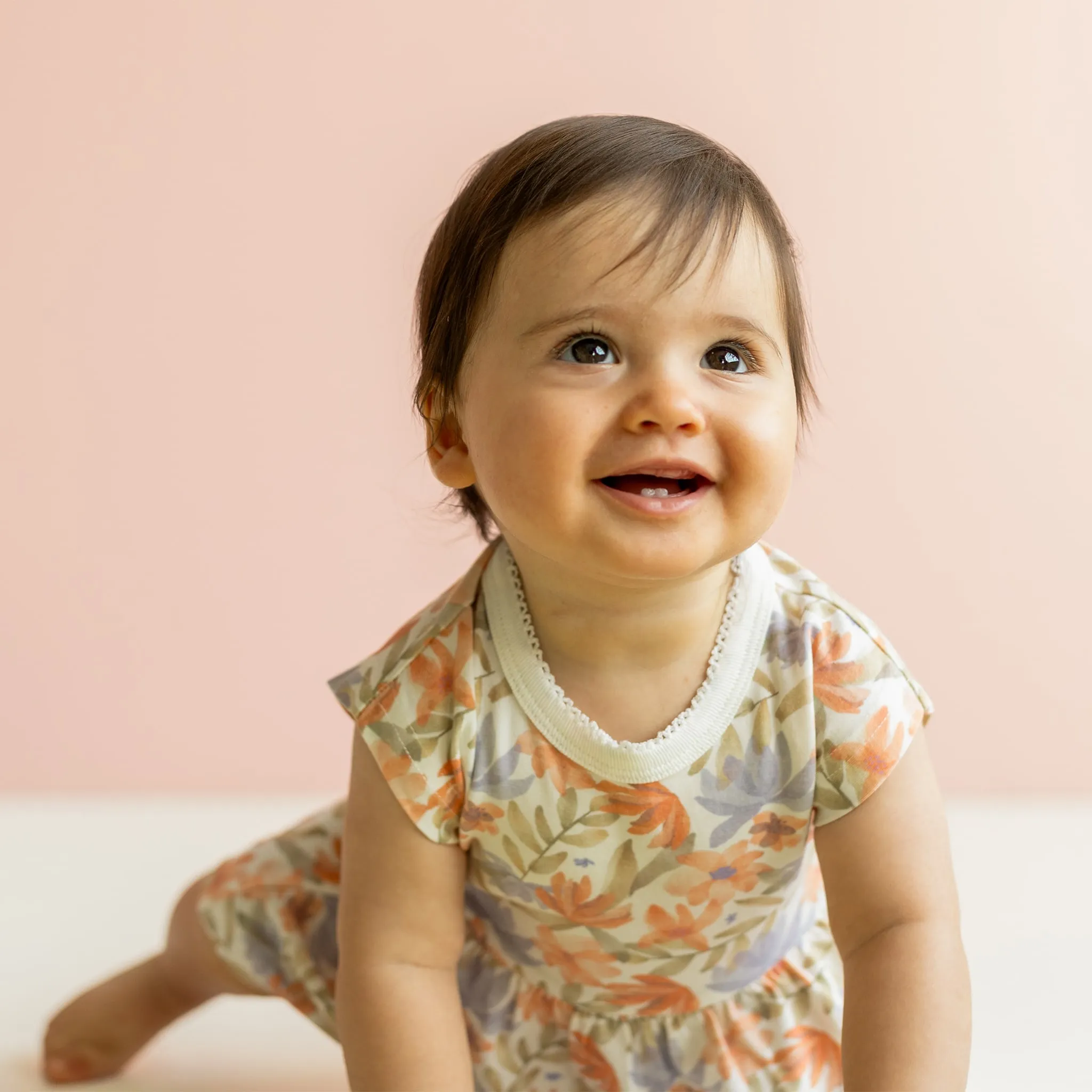 Coccoli Robe Modal Fleurs 1-18mois