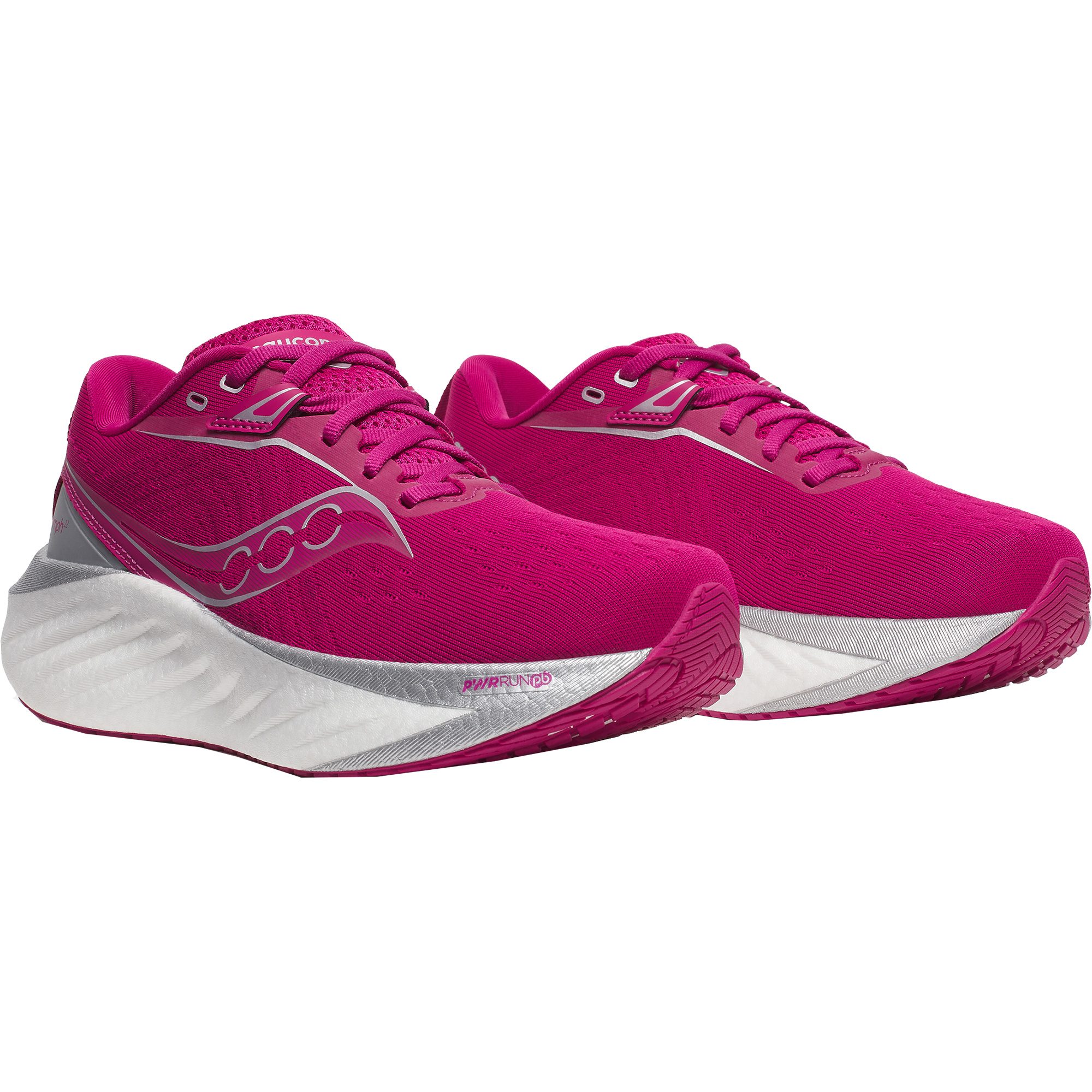 Saucony Triumph 22 Laufschuhe Damen magenta
