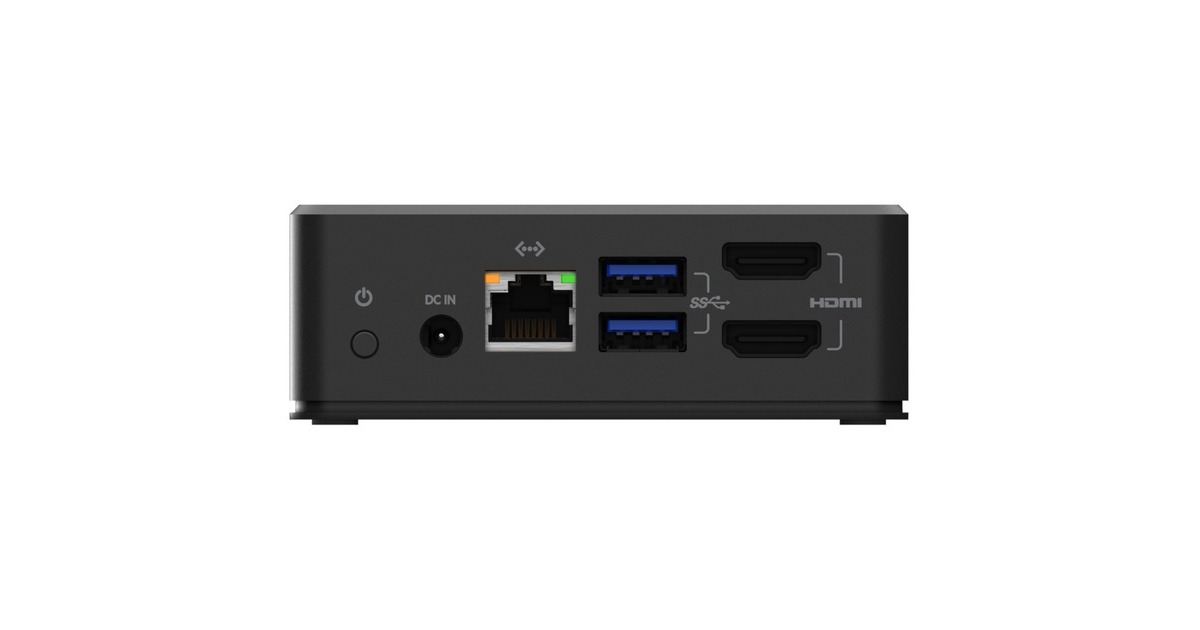 BelkinUSB-C dockingstation met twee monitoraansluitingen  (Zwart)