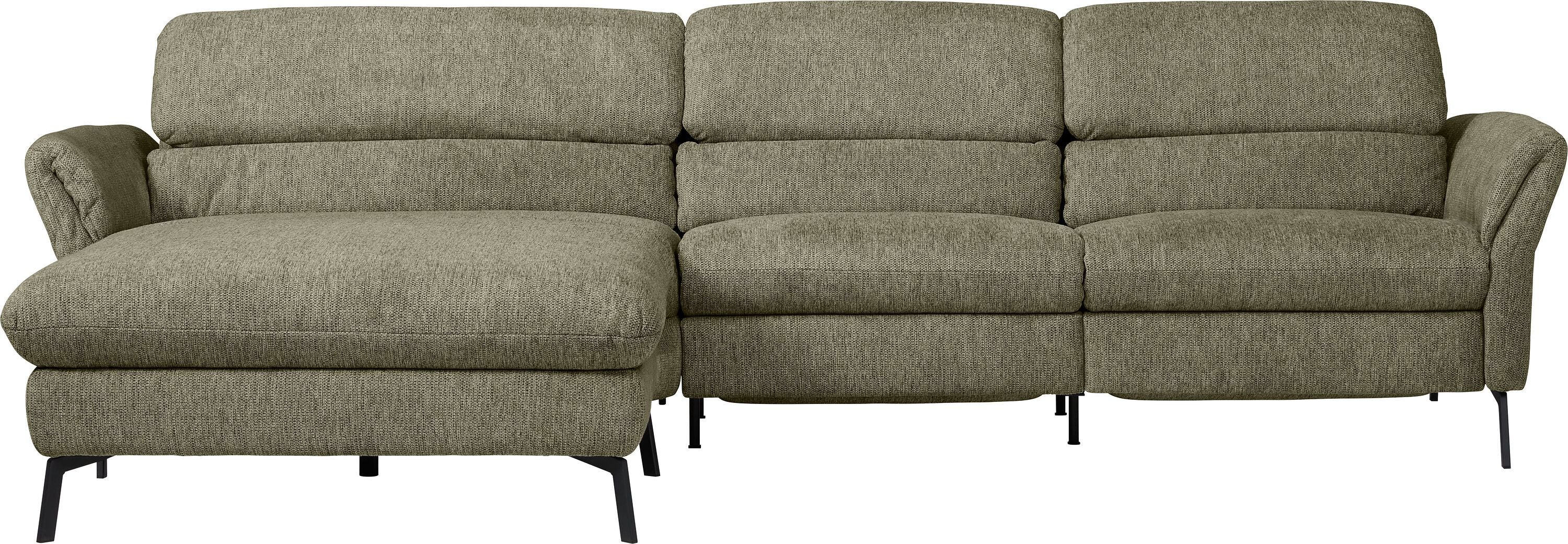 SEBO Ecksofa - Olive / B: 284.0 cm x T: 161.0 cm x H: 84.0 cm