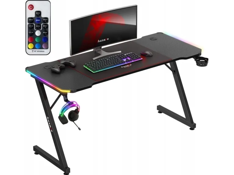 Huzaro gaming-skrivebord Huzaro Hero 3.3 Sort