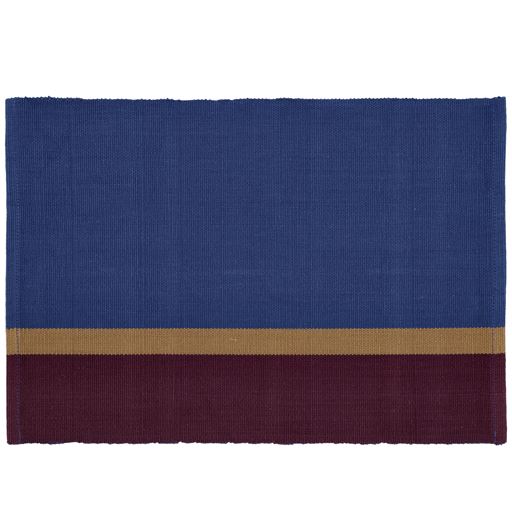 Södahl Organic Impression Dækkeserviet, Royal Blue, 33x48 cm
