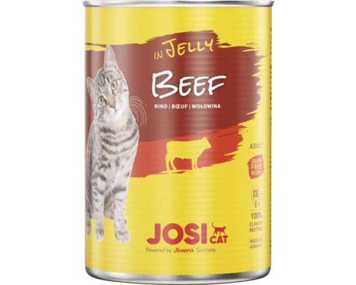 Josera Josi Cat Rundvlees natvoer voor katten in gelei 400g