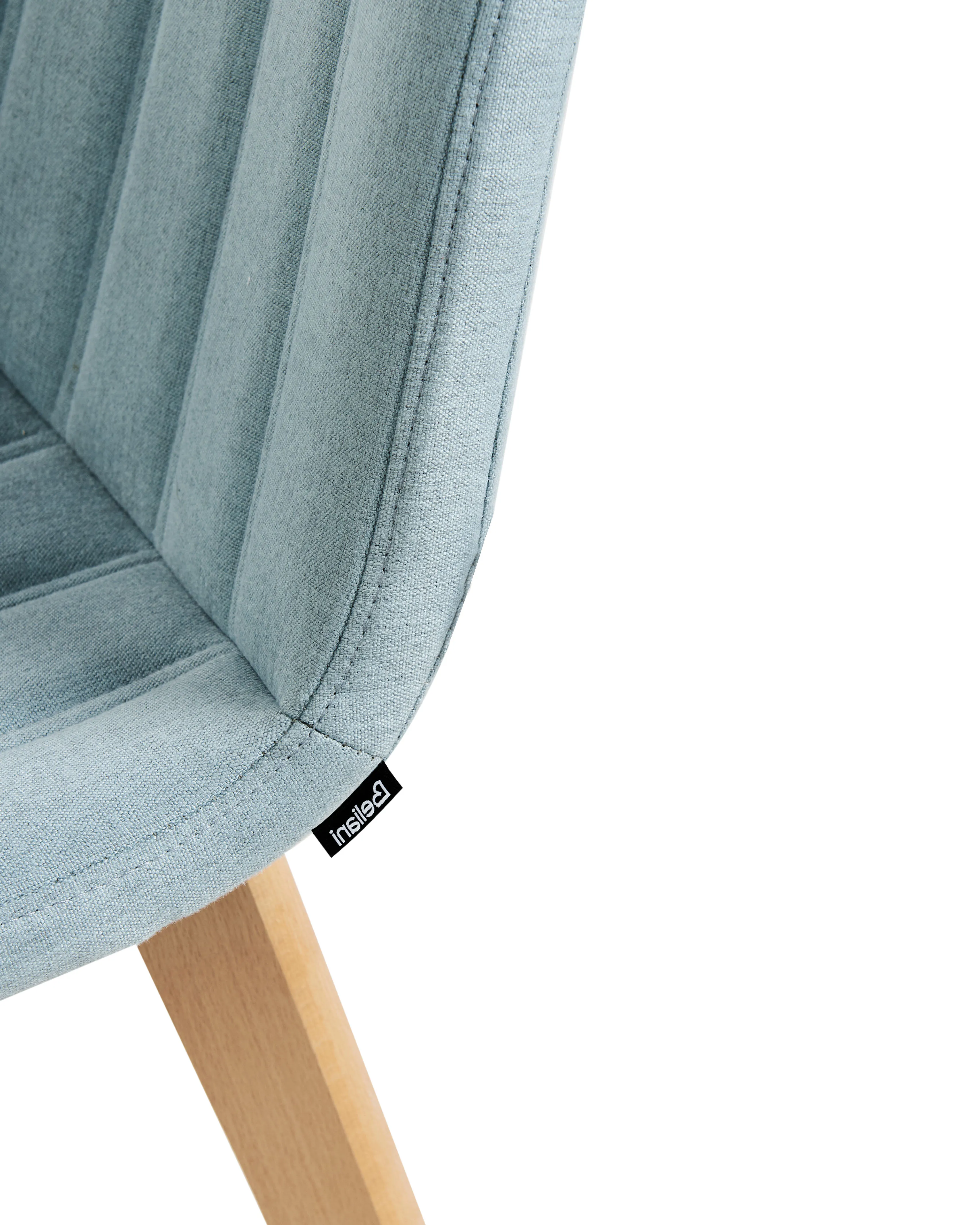 Set van 2 eetkamerstoelen CALGARY Lichtblauw