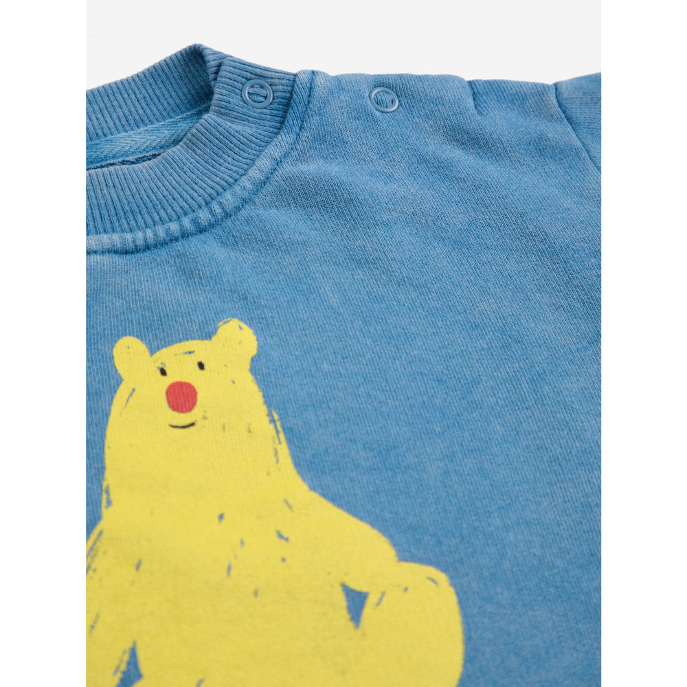 Køb Bobo Choses Blue Hug Me Bjørn Sweatshirt