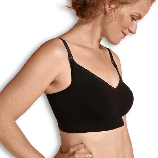 Soutien-gorge sans couture bio   Noir        M   de               Carriwell