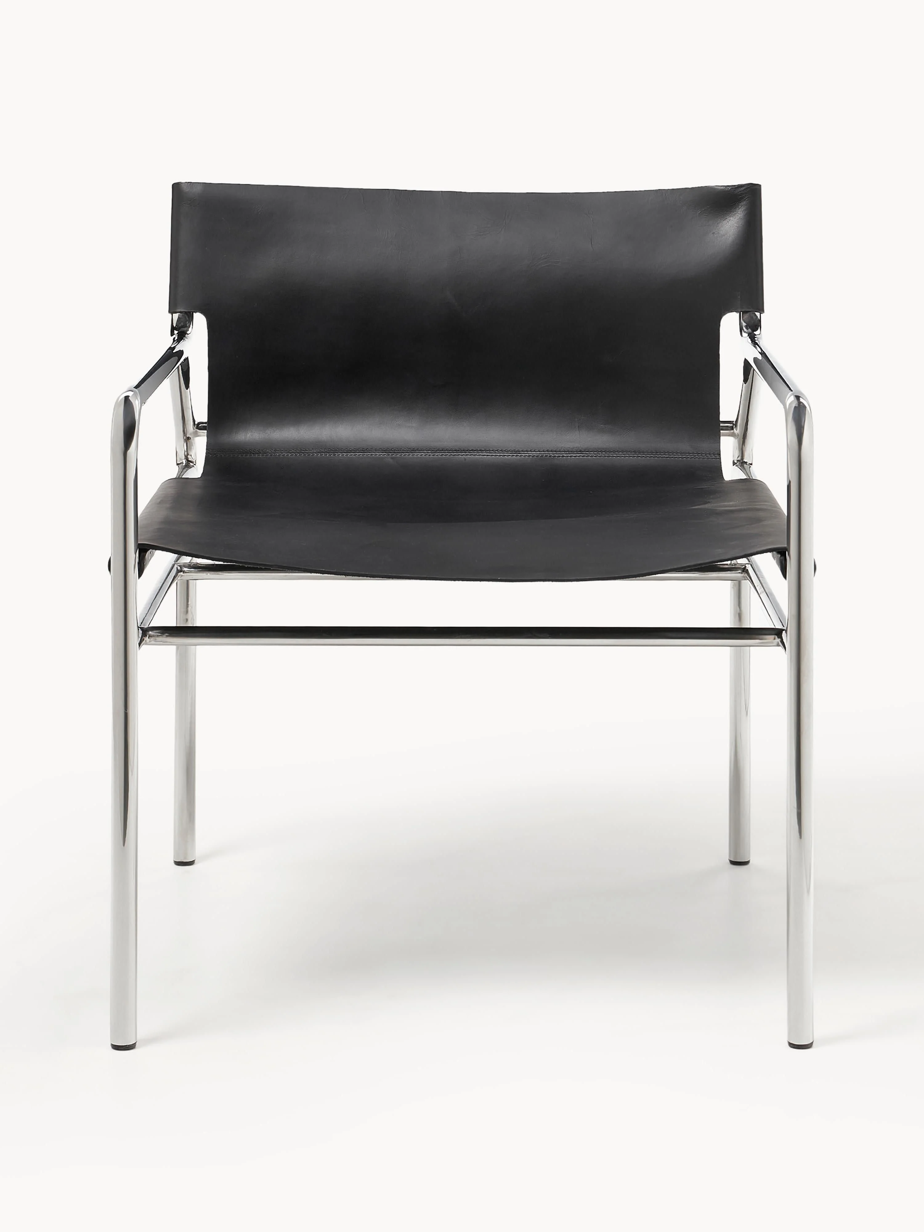 Leren loungefauteuil Dion