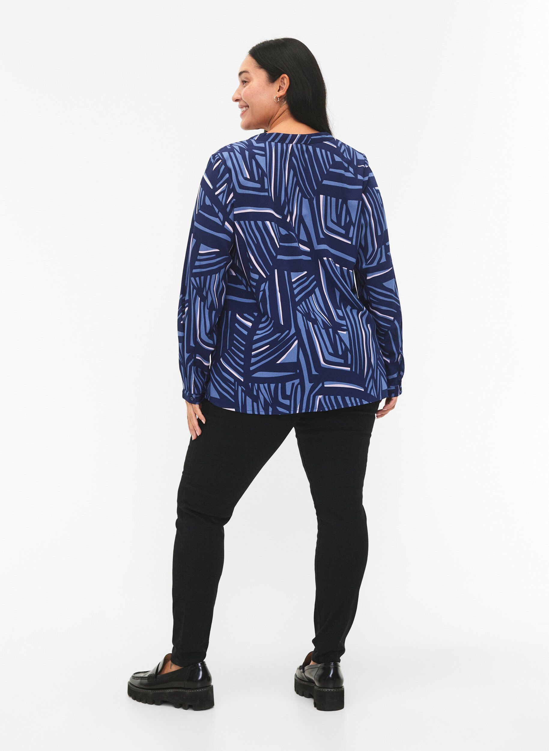 FLASH - Jegging med bred elastikkant