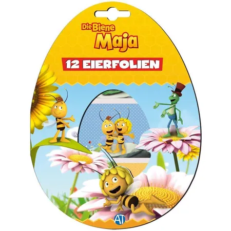 Trötsch Eierfolien Biene Maja 12er
