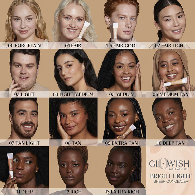 Huda Beauty GloWish Bright Light Sheer Concealer