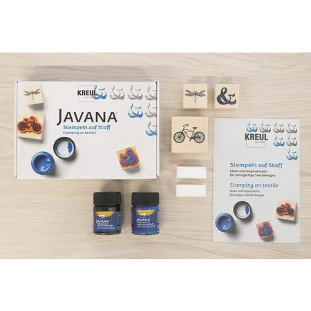 KREUL Javana Stempeln auf Stoff Set