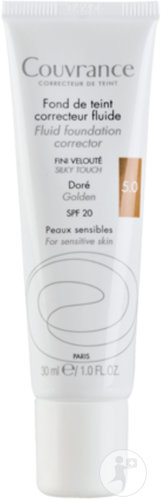 Avène Couvrance Fond De Teint  Fluide Doré Nr 5 Peau Sensible 30ml