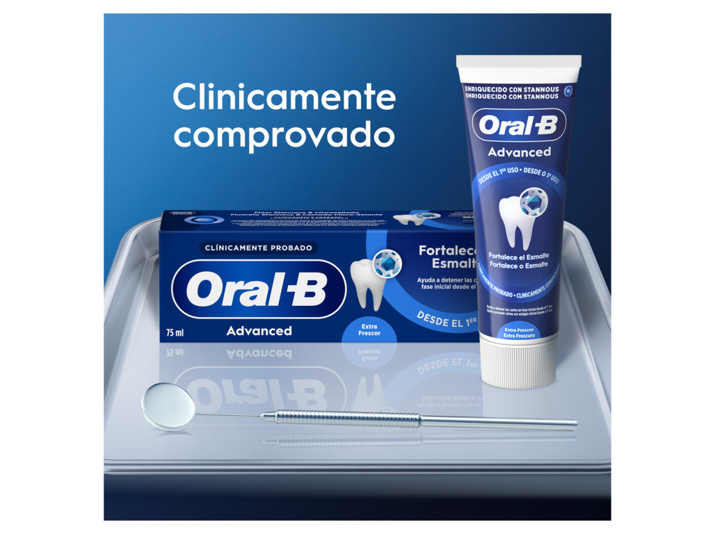 PASTA DENTIFRICA ORAL-B ADVANCED EXTRA FRE 75ML