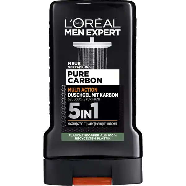Pure Carbon Duschgel 5in1