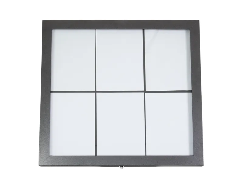 Securit® 6xA4 COATED STEEL belyst informationsdisplay