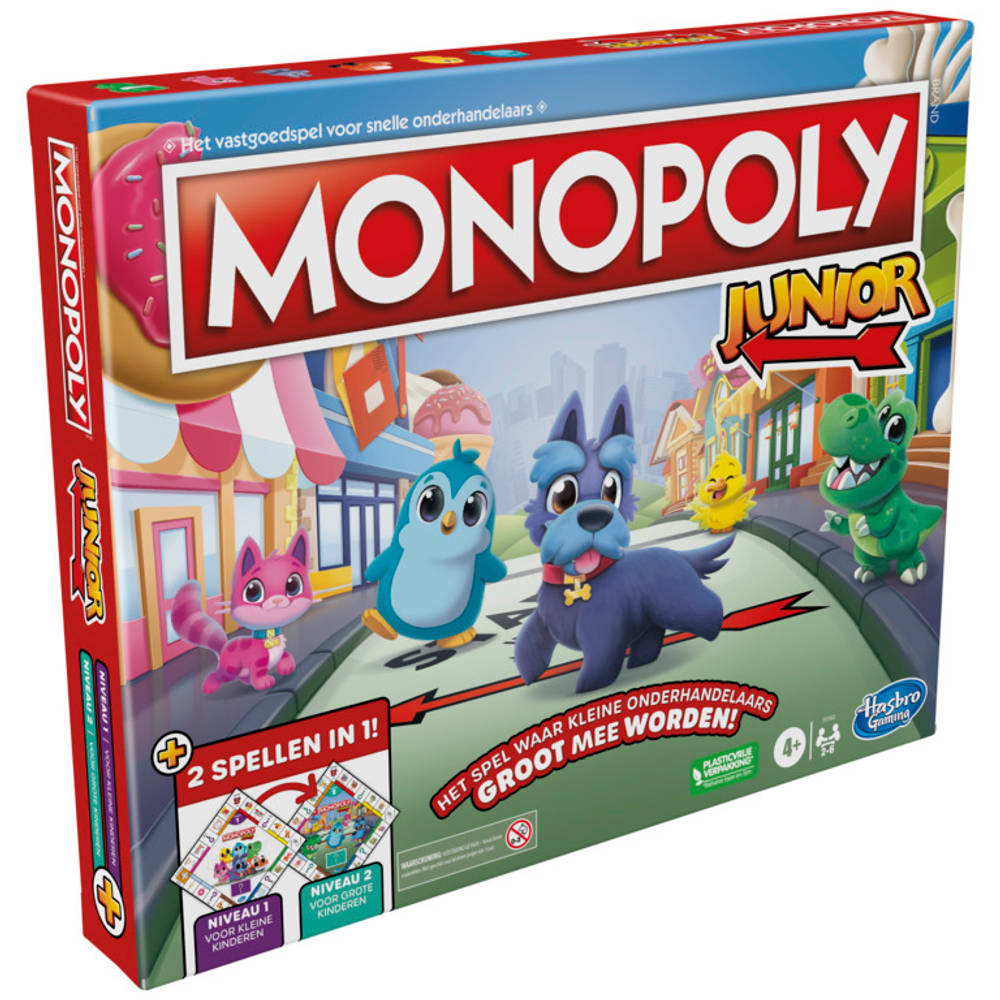 Monopoly Junior 2-in-1