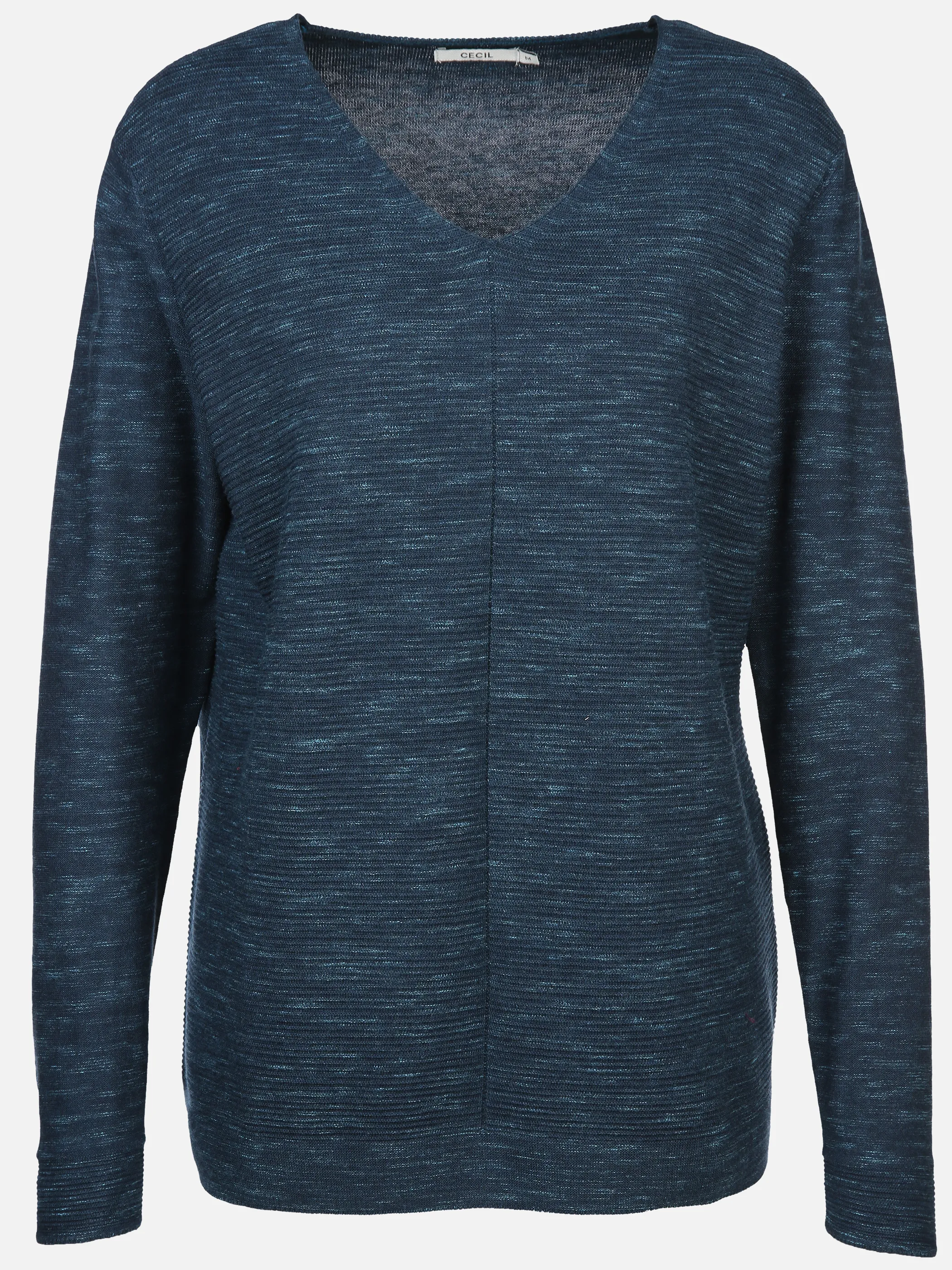 Damen Pullover in Ottoman Ripp