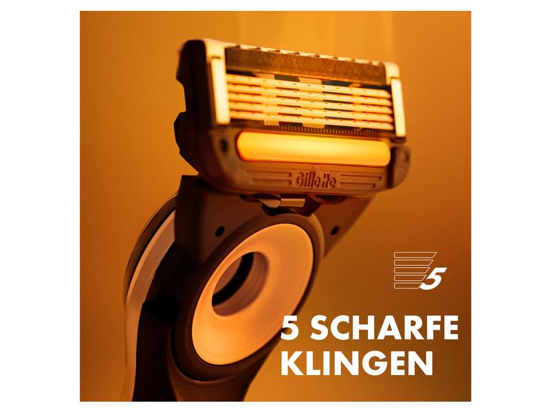 Gillette Labs Heated Razor Travel Pack Beheizter Rasierer für Männer mit Premium-Magnetdock und Lade-Etui