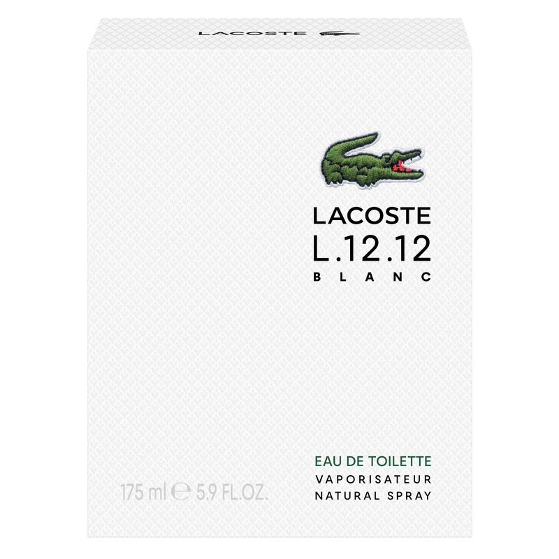 Lacoste L.12.12 Eau De Lacoste Blanc Pure White For Men EDT 175 ml