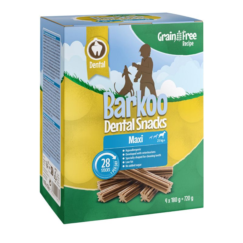 Lot Barkoo Dental Snacks - Recette SANS CÉRÉALES