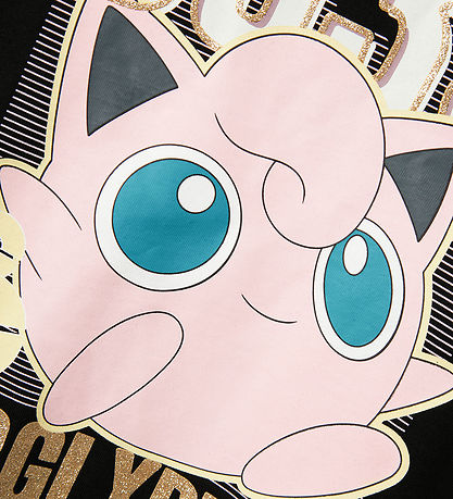 Name It T-Shirt - NkfJimini Pokémon - Schwarz m. Print