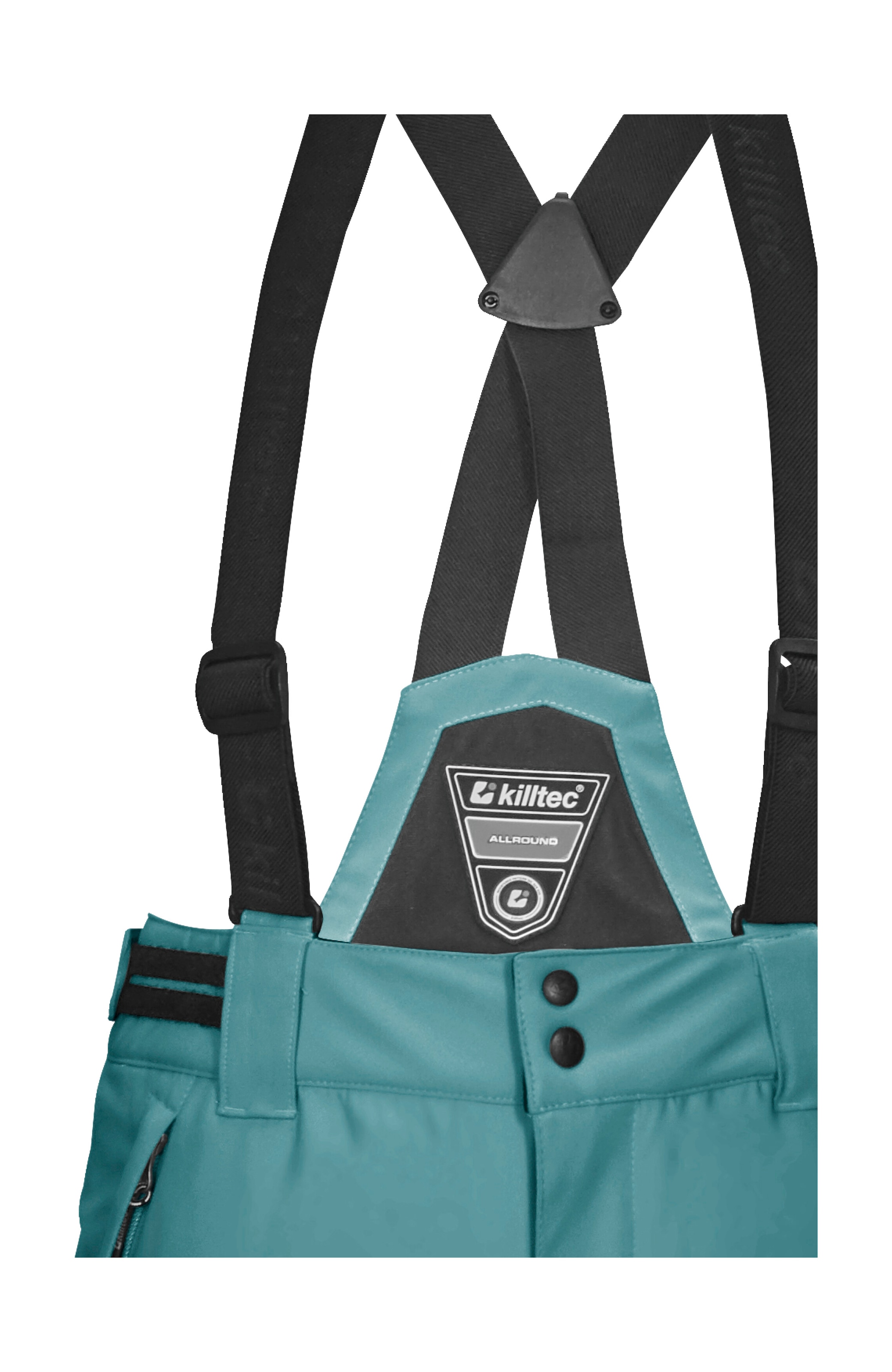 Killtec Skihose »KSW 77 GRLS SKI PNTS«  wasserdicht, atmungsaktiv, abnehmbarer Latz, verst. Seitenriegel