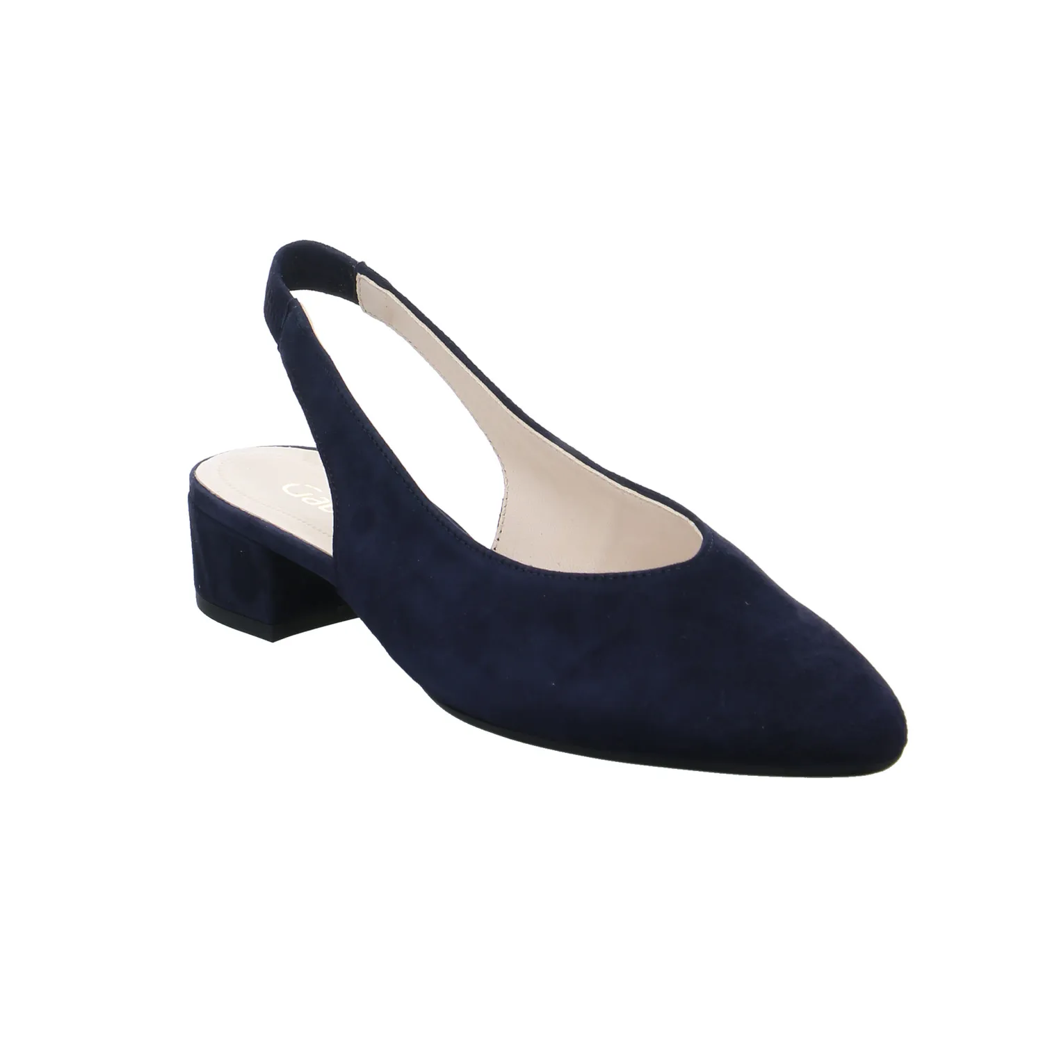GABOR Slingpumps Navy Leder