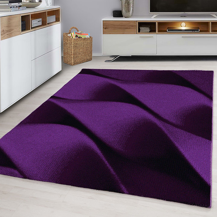 Modern vloerkleed - Jena Lila 9240 | Hoge Kwaliteit