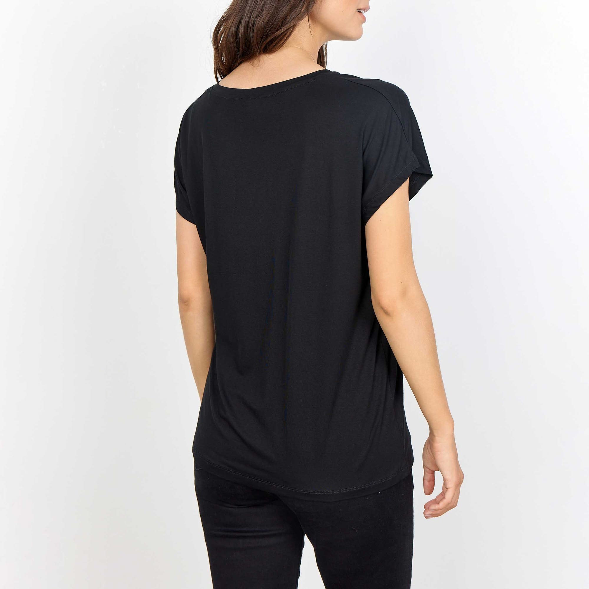 T-shirt Femme noir