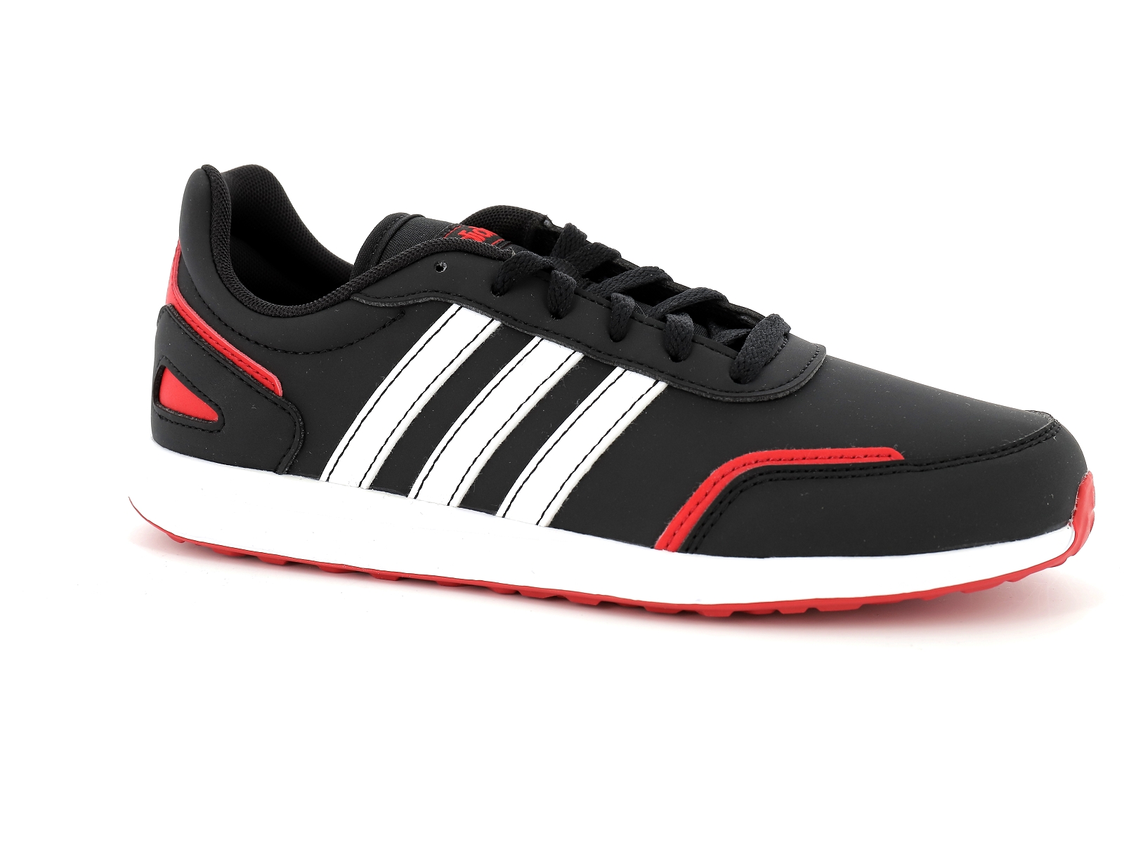 Adidas-FW3962 Synthétique Noir Rouge