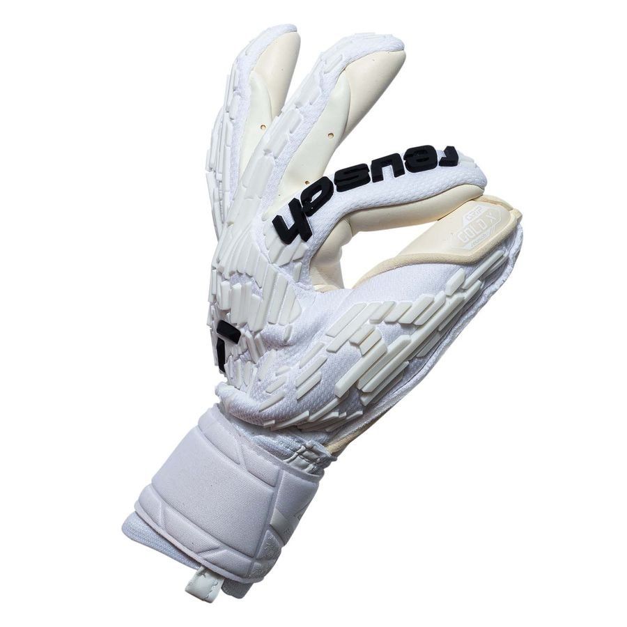 Reusch Gants de Gardien Attrakt FreeGel Gold X Shine Bright - Blanc