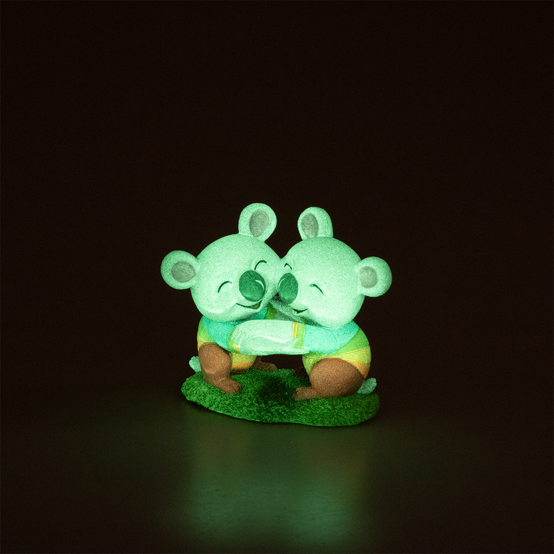 Aqua D'ella Koala's Glow in the dark
