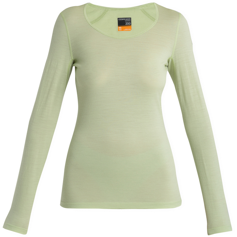 Icebreaker Damen 200 Oasis Scoop Longsleeve