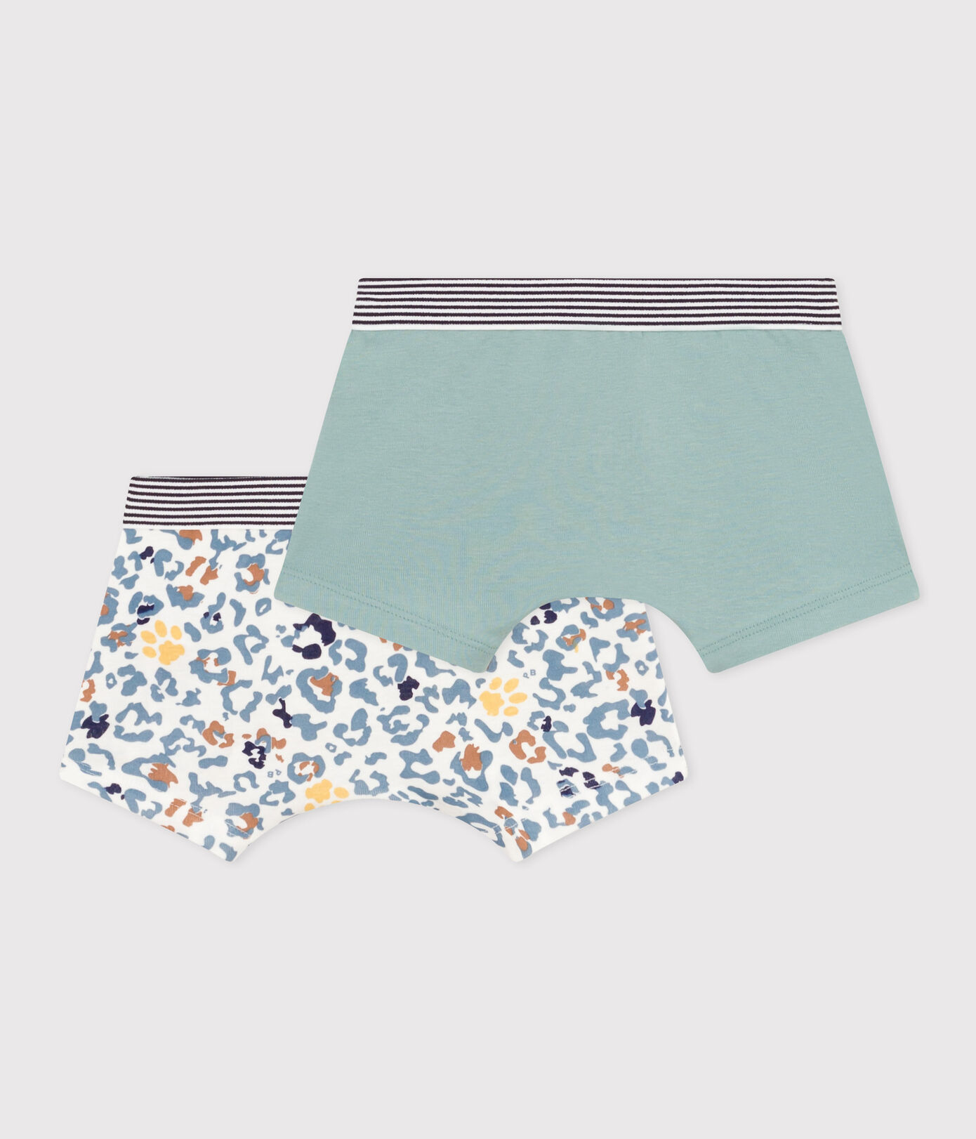 Lot de 2 boxers en coton petit garçon