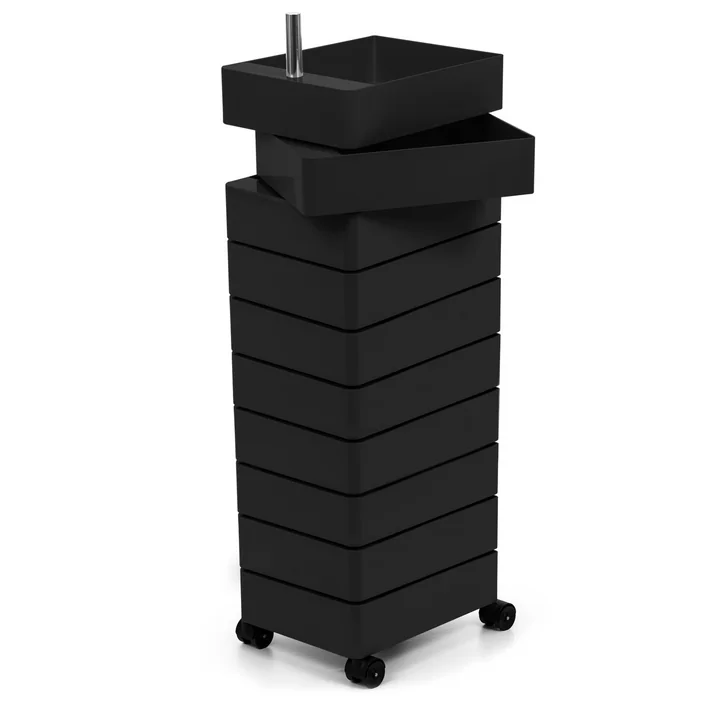 Magis - 360° Container 10 Fächer, schwarz