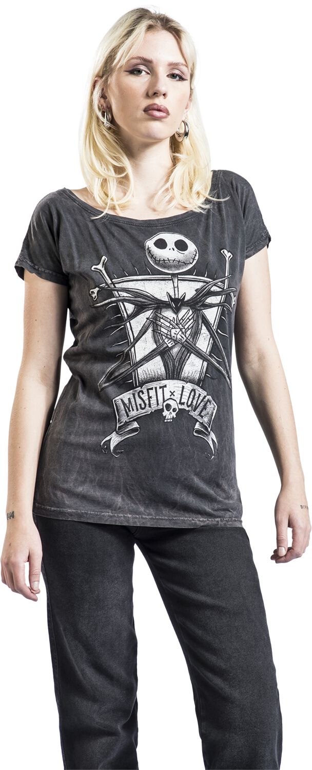 Jack Skellington - Misfit Love | L'Étrange Noël De Monsieur Jack T-Shirt Manches courtes