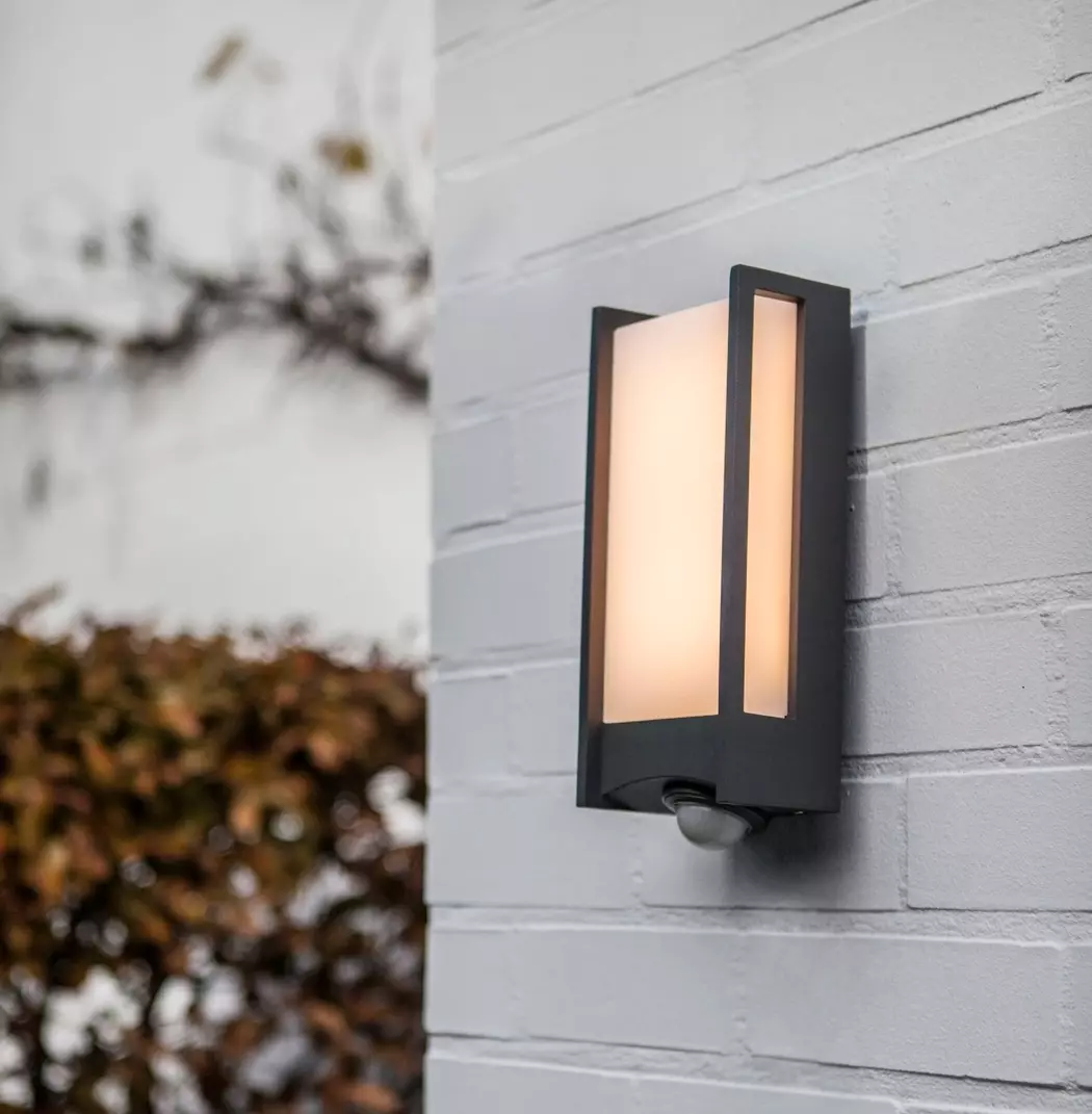 LED-Außenwandleuchte QUBO